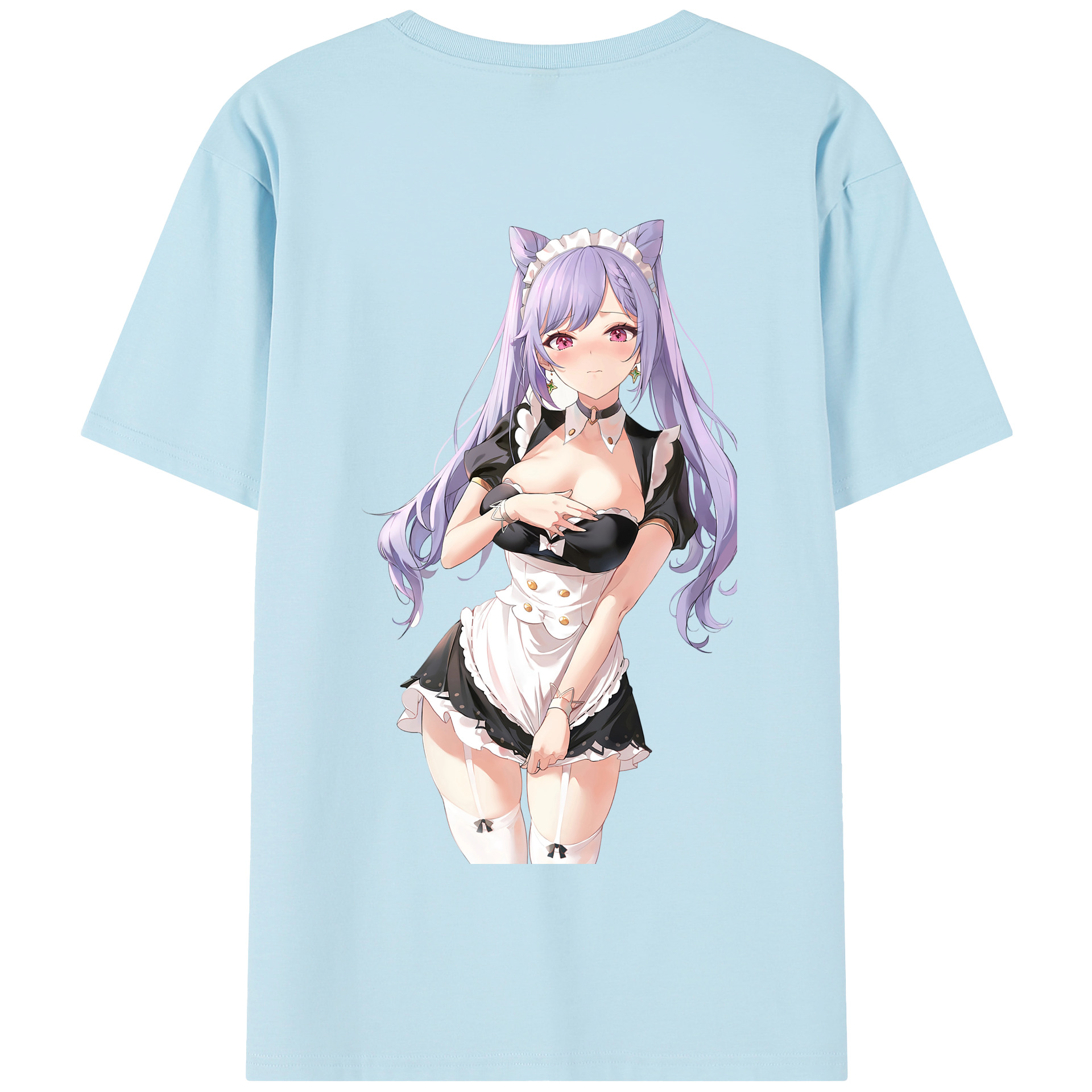 げんし神 刻晴 こくせい genshin Kokusei 綿100％半袖Tシャツ（背面プリント）